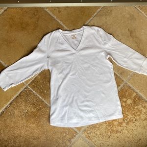 Jones New York sport medium white shirt